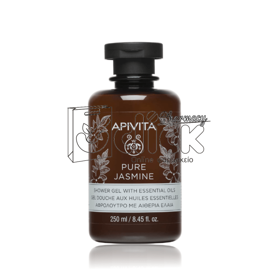 APIVITA Pure Jasmine Aφρόλουτρο με Aιθέρια Έλαια 250ml