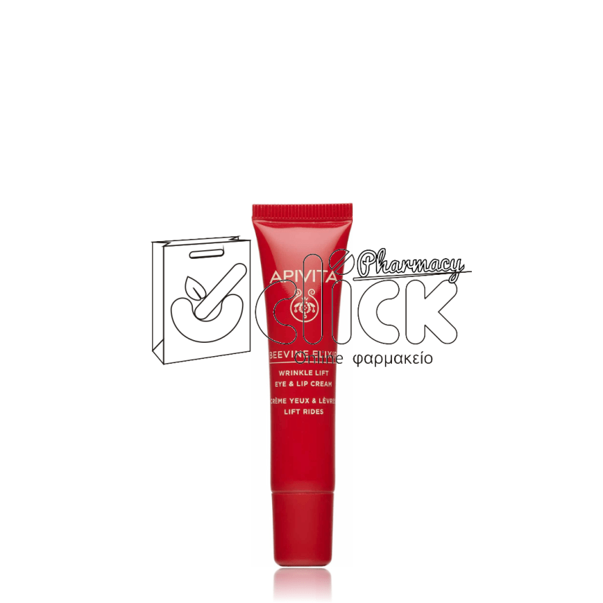 APIVITA Beevine Elixir Wrinkle Lift Eye & Lip Cream Αντιρυτιδική Κρέμα Ματιών & Χειλιών 15ml