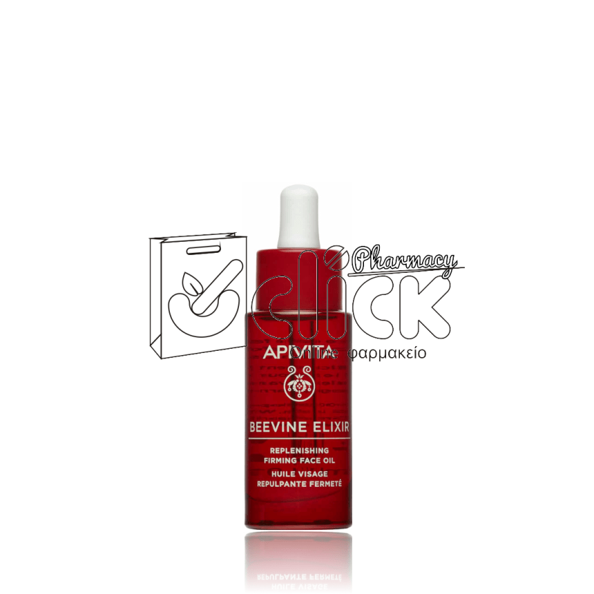 APIVITA Beevine Elixir Replenishing Firming Face Oil Έλαιο Προσώπου για Αναδόμηση & Σύσφιξη 30ml