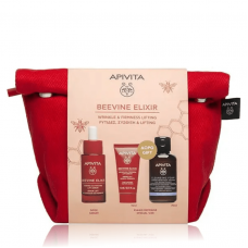 APIVITA Beevine Elixir Serum Ορός Προσώπου 30ml & Δώρο Beevine Elixir Κρέμα Προσώπου 15ml, Αφρός Καθαρισμού 75ml & Nεσεσέρ
