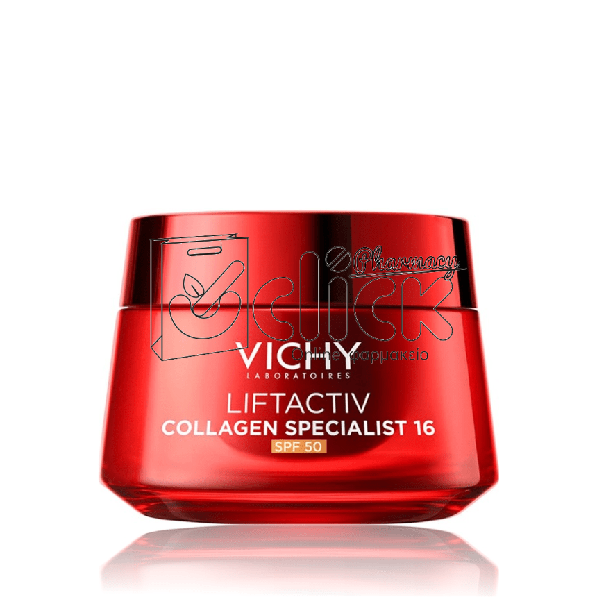 VICHY Liftactiv Collagen Specialist 16 Αντιγηραντική Κρέμα Ημέρας με Αντηλιακή Προστασία SPF50 50ml