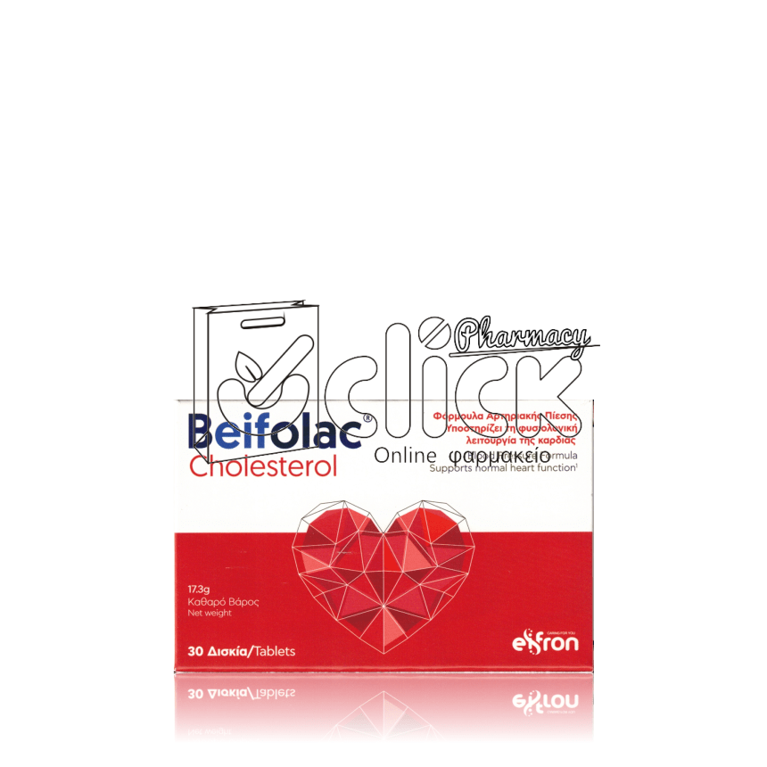 BEIFOLAC Cholesterol x30 δισκία