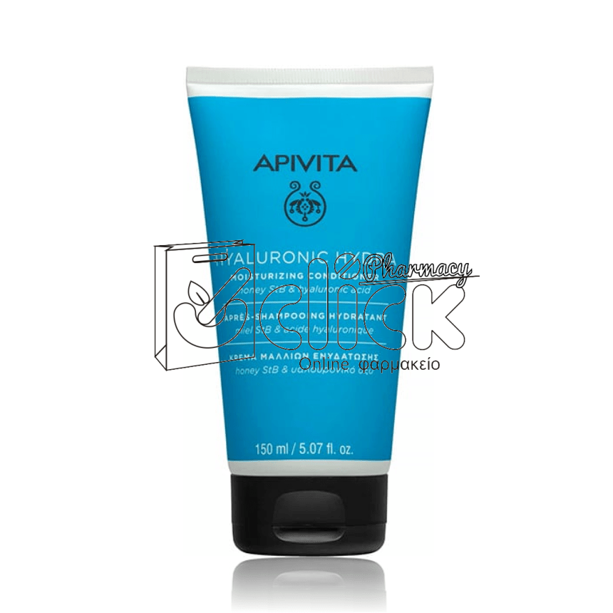 APIVITA Hyaluronic Hydra Κρέμα Μαλλιών Ενυδάτωσης με Honey StB & Υαλουρονικό Οξύ 150ml