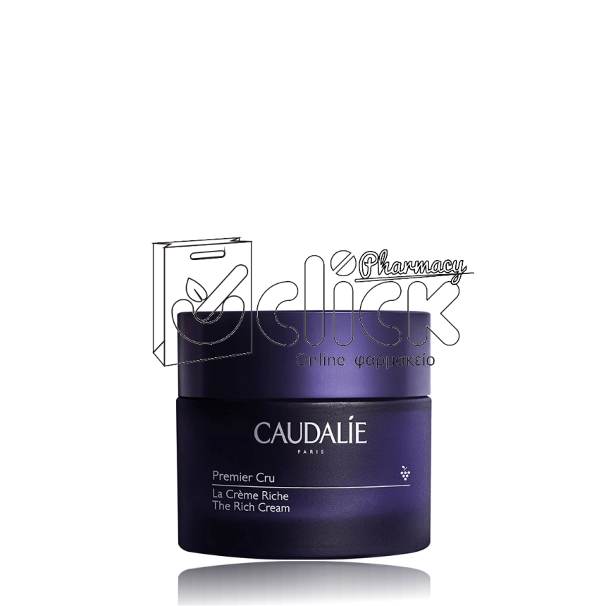CAUDALIE Premier Cru The Rich Cream Ενυδατική Κρέμα Προσώπου 50ml