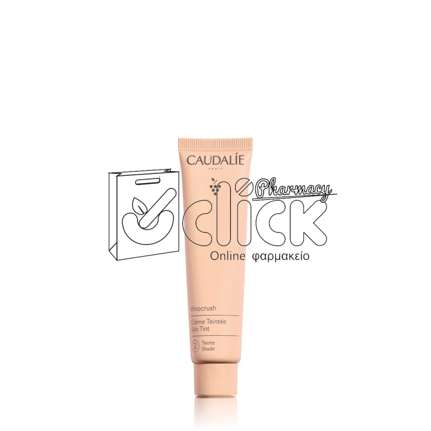 CAUDALIE Vinocrush Skin Tint Shade 2 Light Ενυδατική Κρέμα Προσώπου με Χρώμα 30ml CAUDALIE Vinocrush Skin Tint Shade 2 Light Ενυδατική Κρέμα Προσώπου με Χρώμα 30ml