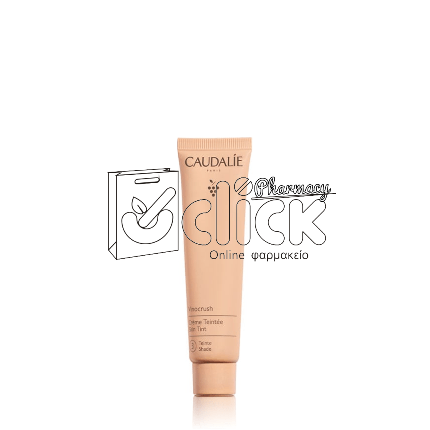 CAUDALIE Vinocrush Skin Tint Shade 3 Light Medium Ενυδατική Κρέμα Προσώπου με Χρώμα 30ml CAUDALIE Vinocrush Skin Tint Shade 3 Light Medium Ενυδατική Κρέμα Προσώπου με Χρώμα 30ml