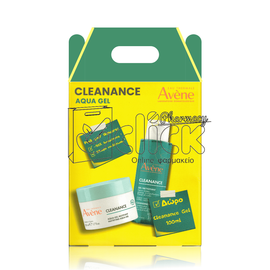 AVENE Cleanance Promo Aqua Gel Cream 50ml & Cleanance Gel 100ml