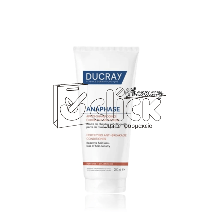 DUCRAY Anaphase Apres Shampooing Fortifying Anti-Breakage Conditioner Eνδυνάμωσης Μαλλιών 200ml