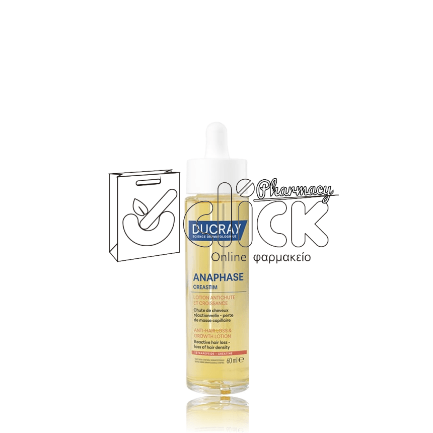 DUCRAY Anaphase Creastim Reactiv Lotion Λοσιόν κατά της Τριχόπτωσης 60ml