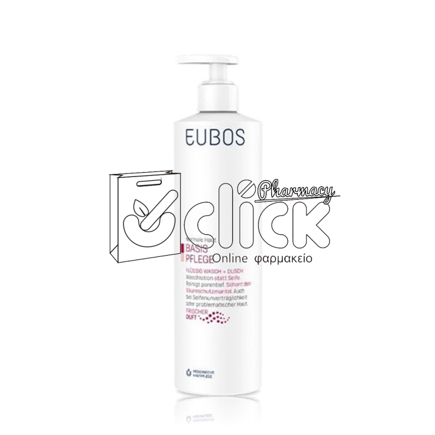 EUBOS LIQUID RED Υγρό Καθαρισμού Προσώπου-Σώματος 400ml