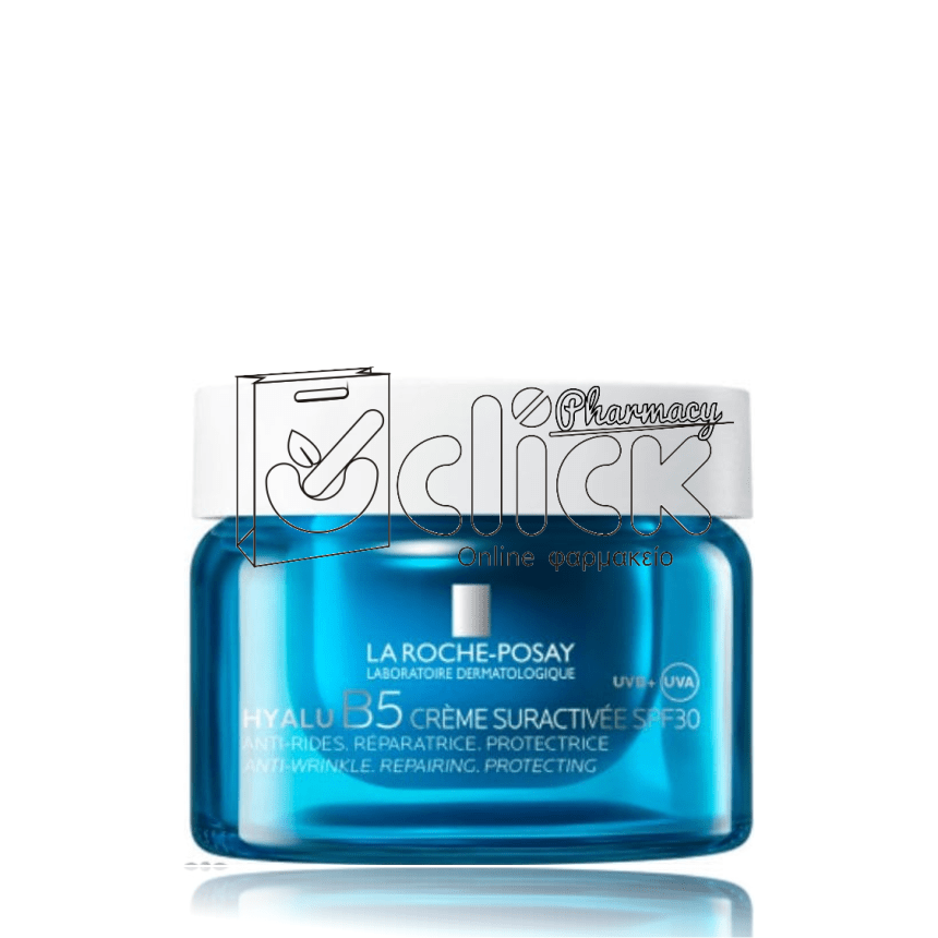 LA ROCHE-POSAY Hyalu B5 Suractivated Cream SPF30 Αντιρυτιδική Κρέμα για Άμεση Σύσφιξη Λείανση & Επανόρθωση 50ml