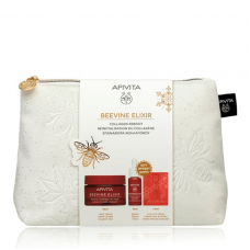 APIVITA Beevine Elixir με Αντιρυτιδική Κρέμα Ελαφριάς Υφής για Σύσφιξη & Lifting 50ml & Δώρο Ορός Σύσφιξης 10ml Κρέμα για Μάτια & Χείλη 1.5ml & Νεσεσέρ