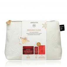 APIVITA Beevine Elixir με Αντιρυτιδική Κρέμα Πλούσιας Υφής για Σύσφιξη & Lifting 50ml & Δώρο Ορός Σύσφιξης 10ml, Κρέμα για Μάτια & Χείλη 1.5ml & Νεσεσέρ