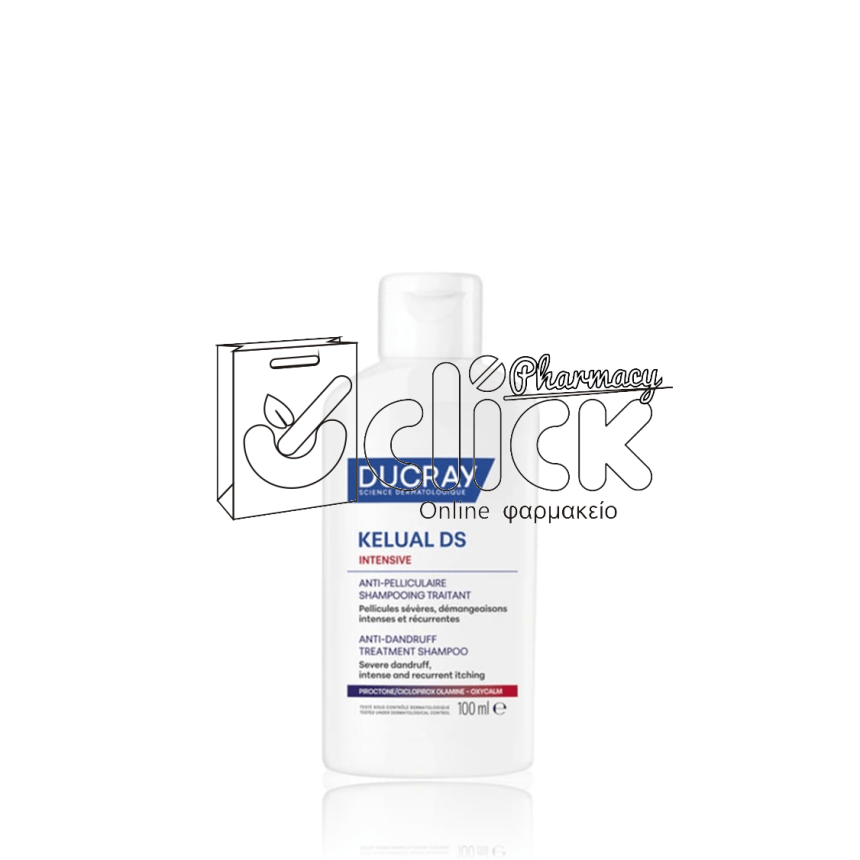 DUCRAY Kelual DS Intensive Σαμπουάν κατά της Πιτυρίδας 100ml
