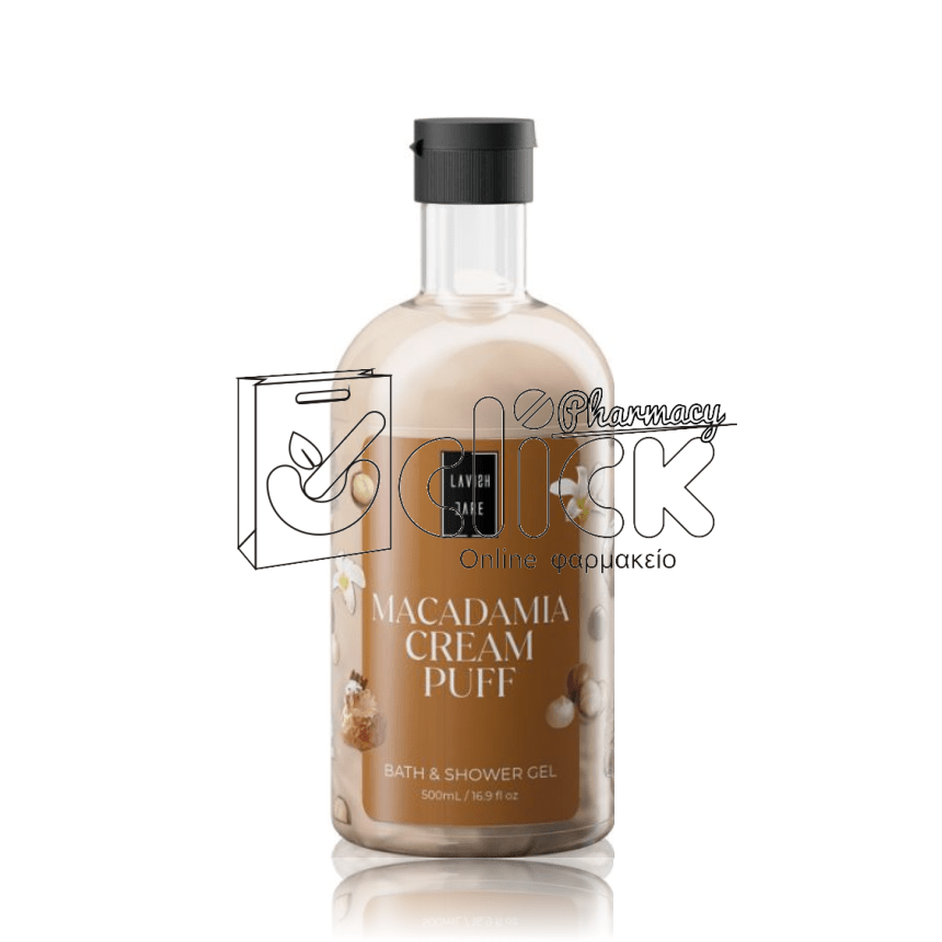 LAVISH CARE Shower Gel Macadamia Cream Puff 500ml