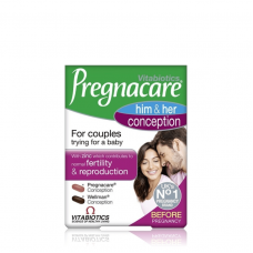 PREGNACARE Vitabiotics Him & Her Conception x60 δισκία