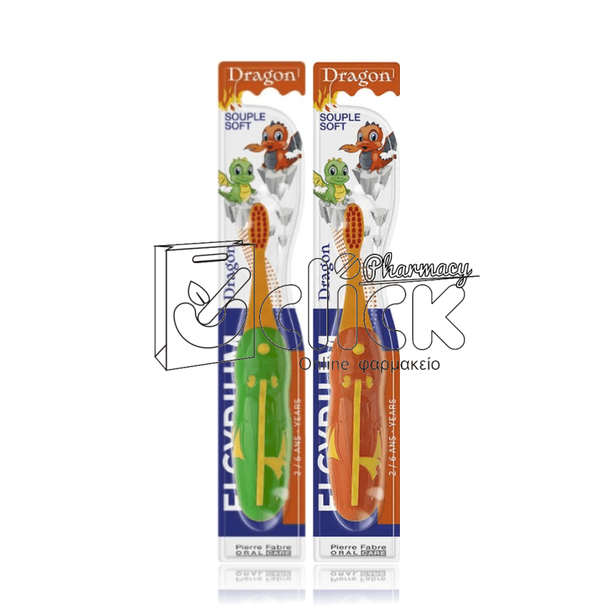 ELGYDIUM Kids Dragon Οδοντόβουρτσα για Παιδιά 2-6 ετών ELGYDIUM Kids Dragon Οδοντόβουρτσα για Παιδιά 2-6 ετών
