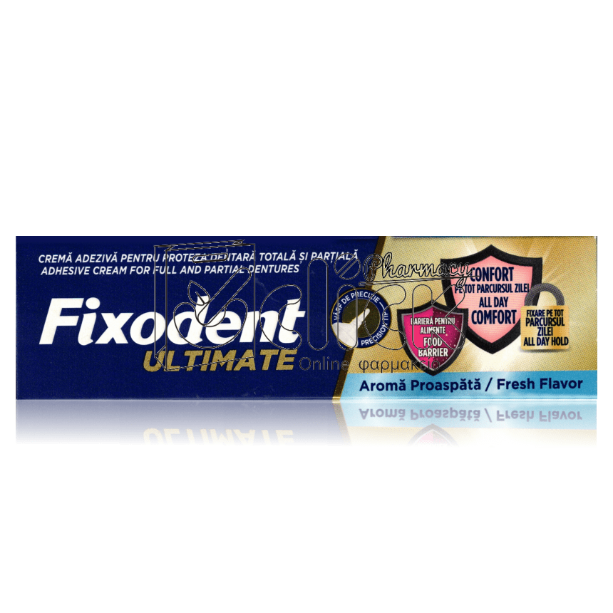 FIXODENT Professional Στερεωτική Κρέμα Τεχνητής Οδοντοστοιχίας για την Προστασία των Ούλων 40g