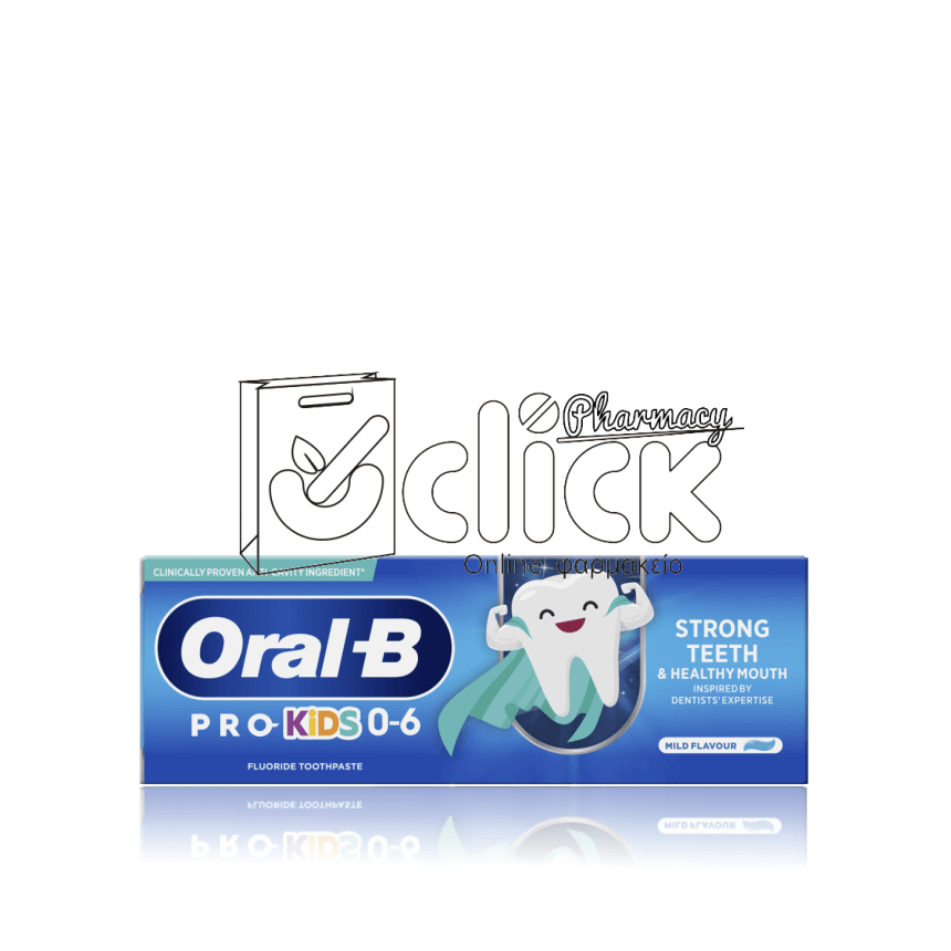 ORAL-B Pro Kids Οδοντόκρεμα για Παιδιά 0-6Y 50ml