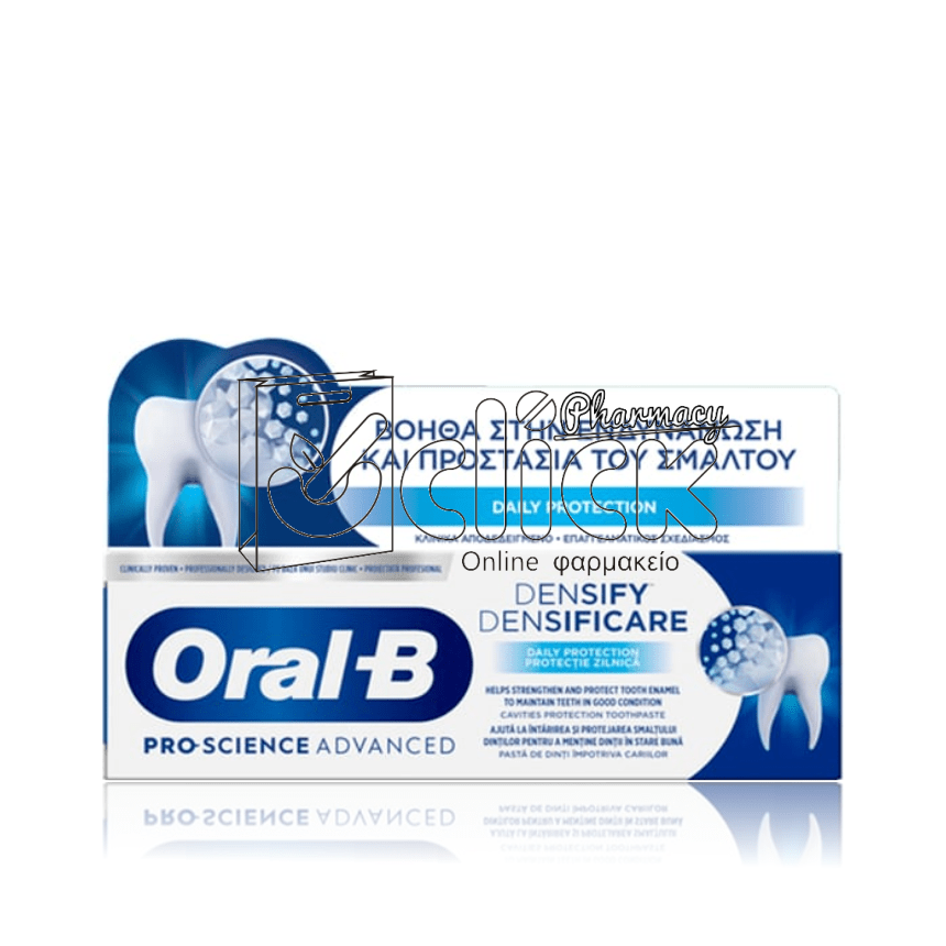 ORAL-B Pro-Science Advanced Densify Daily Protection Οδοντόκρεμα για την Ενδυνάμωση & την Προστασία του Σμάλτου 65ml