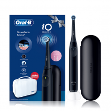 ORAL-B iO Series 2 Ηλεκτρική Οδοντόβουρτσα Μαύρη & Δώρο Νεσεσέρ