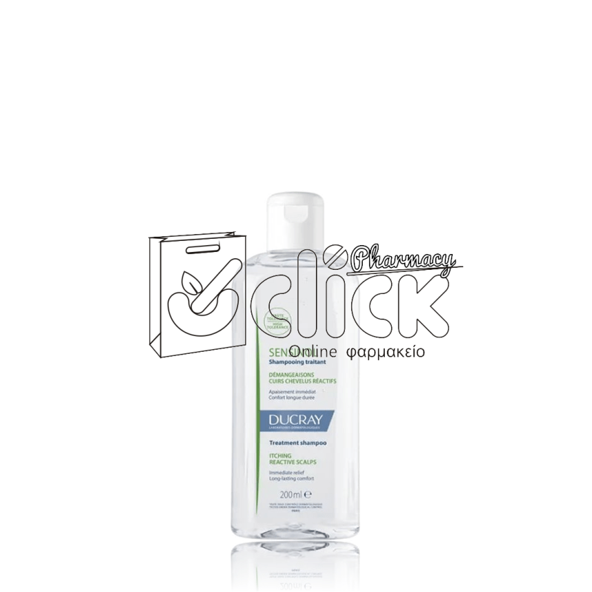 DUCRAY Sensinol Treatment Shampoo Καταπραϋντικό Σαμπουάν για Μείωση Κνησμού 200ml