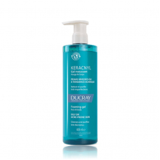DUCRAY Keracnyl Foaming Gel for Face & Body Αφρίζον Ζελ Καθαρισμού για Δέρμα με Τάση Ακμής για Πρόσωπο & Σώμα 400ml