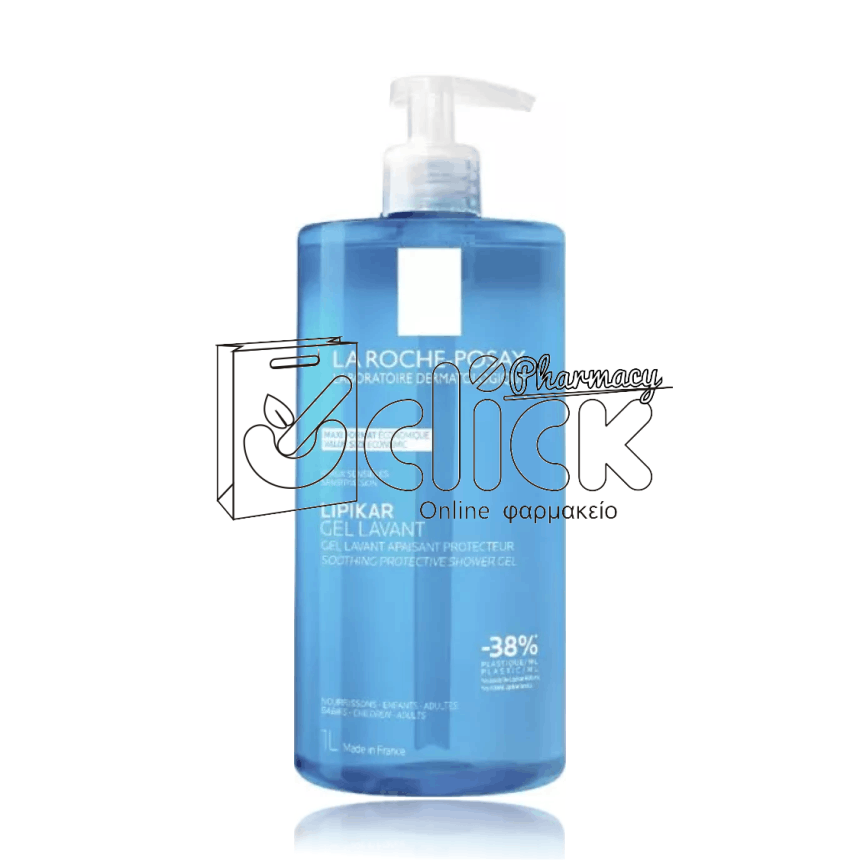 LA ROCHE-POSAY Lipikar Gel Lavant Καθαριστικό Τζελ για Ευαίσθητο Δέρμα 1000ml LA ROCHE-POSAY Lipikar Gel Lavant Καθαριστικό Τζελ για Ευαίσθητο Δέρμα 1000ml