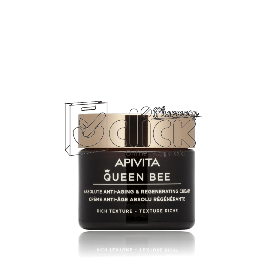 APIVITA Queen Bee Absolute Anti-Aging & Regenerating Cream Kρέμα Απόλυτης Αντιγήρανσης & Αναγέννησης Πλούσιας Υφής 50ml APIVITA Queen Bee Absolute Anti-Aging & Regenerating Cream Kρέμα Απόλυτης Αντιγήρανσης & Αναγέννησης Πλούσιας Υφής 50ml