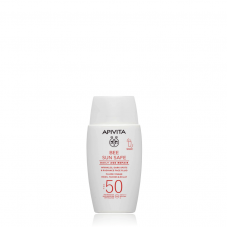 APIVITA Bee Sun Safe Daily Age Repair Dry Touch Λεπτόρευστη Κρέμα Προσώπου κατά των Πανάδων & Ρυτίδων SPF50 50ml