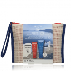 APIVITA Promo Bee Sun Safe Anti-Spot & Anti-Age Sun Protection Κρέμα Προσώπου Κατά των Πανάδων & των Ρυτίδων SPF50 50ml & Δώρο After 100ml & Δώρο Νεσεσέρ