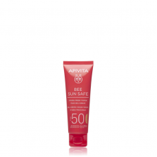 APIVITA Bee Sun Safe Hydra Fresh Ενυδατική Κρέμα Gel Προσώπου με Χρώμα SPF50 50ml