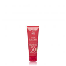 APIVITA Bee Sun Safe Golden Κρέμα Προσώπου Κατά των Πανάδων & των Ρυτίδων με Χρώμα σε Χρυσαφένια Απόχρωση SPF50 50ml