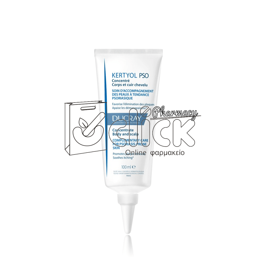 DUCRAY Kertyol P.S.O. Εξισορροπητική Κρέμα Αγωγής 100ml
