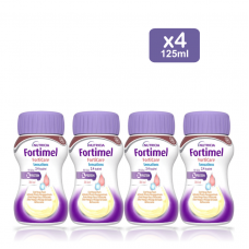 NUTRICIA Fortimel Forticare 2.4 kcal 4x125ml - Μάνγκο & Ροδάκινο