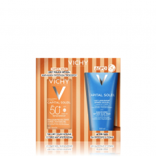 VICHY Promo Capital Soleil Dry Touch Aντηλιακό Προσώπου για Ματ Αποτέλεσμα SPF50+ 50ml & Δώρο After Sun Καταπραϋντικό Γαλάκτωμα για Πρόσωπο & Σώμα 100ml