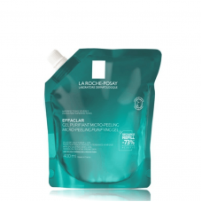 LA ROCHE-POSAY Effaclar Μicro-Peeling Purifying Gel Refill Τζελ Καθαρισμού για Eπίμονες Aτέλειες Ανταλλακτικό 400ml