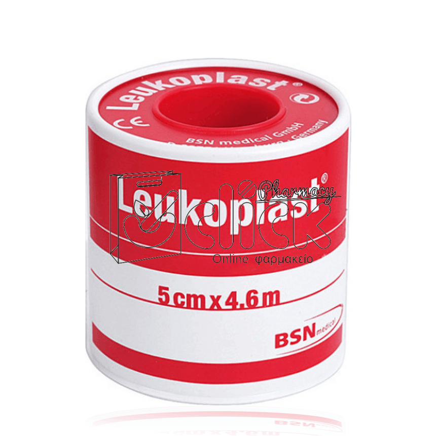 LEUKOPLAST Αυτοκόλλητη Επιδεσμική Ταινία 5cm x 4.6m
