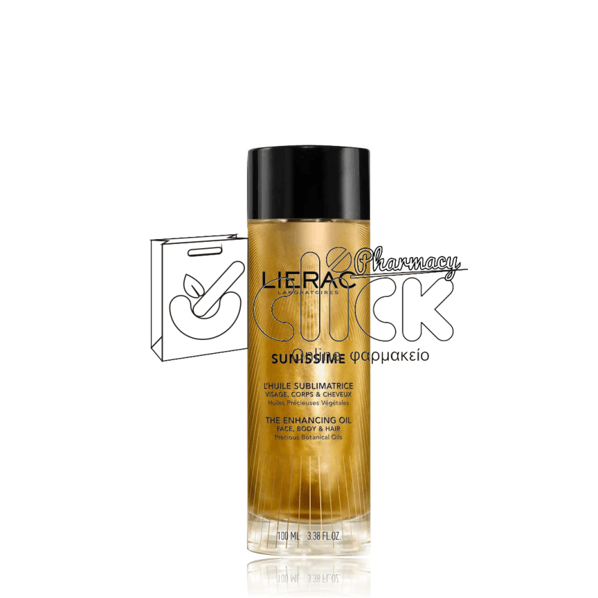 LIERAC Sunissime The Enhancing Oil Ιριδίζον Έλαιο για Πρόσωπο, Σώμα & Μαλλιά 100ml