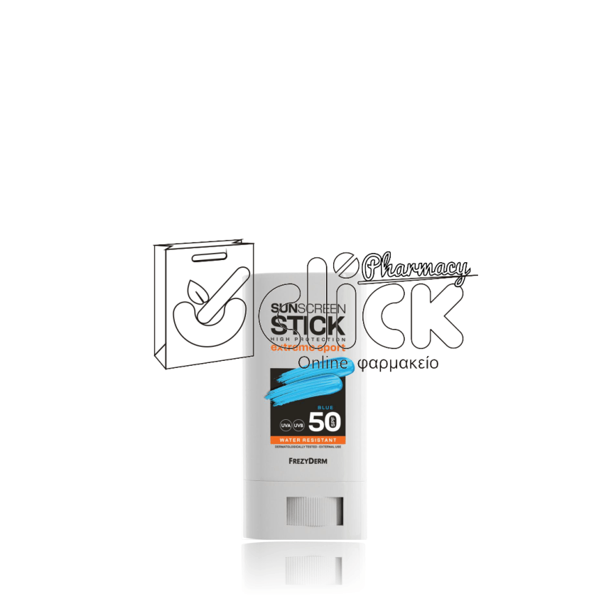 FREZYDERM Extreme Sport Αντηλιακό Stick Προσώπου Blue SPF50 20ml FREZYDERM Extreme Sport Αντηλιακό Stick Προσώπου Blue SPF50 20ml
