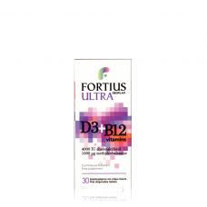 GEOPLAN Fortius Ultra D3 4000IU & B12 1000μg x30 διασπειρόμενα δισκία
