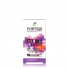 GEOPLAN Fortius Ultra K2 D3 4000IU & B12 1000μg & K2 42μg x90 διασπειρόμενα δισκία