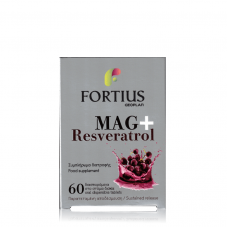 GEOPLAN Fortius MAG+ Resveratrol 200mg x60 διασπειρόμενα δισκία