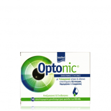 INTERMED Optonic Drops Οφθαλμικές Σταγόνες με Υαλουρονικό Οξύ x10 αμπούλες μίας χρήσης