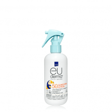 INTERMED Euderma Baby Lotion Λεπτόρρευστο Βρεφικό Αντηλιακό Γαλάκτωμα Spray για Πρόσωπο & Σώμα SPF50 200ml