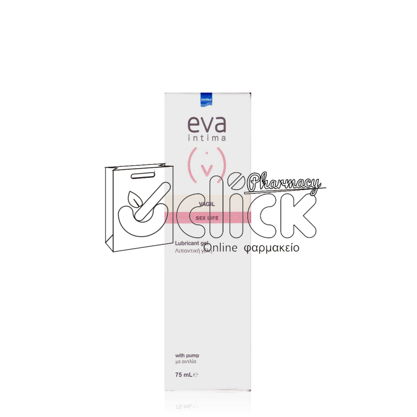 INTERMED Eva Intima Vagil Προσωπικό Λιπαντικό για τη Διευκόλυνση της Σεξουαλικής Επαφής 75ml