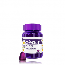 ZZZQUIL SLEEP Συμπλήρωμα διατροφής με Μελατονίνη x30 ζελεδάκια με γεύση Φρούτα του δάσους