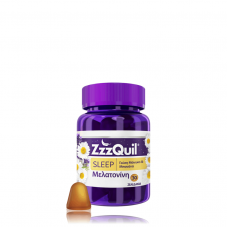 ZZZQUIL SLEEP Συμπλήρωμα διατροφής με Μελατονίνη x30 ζελεδάκια με γεύση Μάνγκο & Μπανάνα