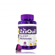 ZZZQUIL SLEEP Συμπλήρωμα διατροφής με Μελατονίνη x60 ζελεδάκια