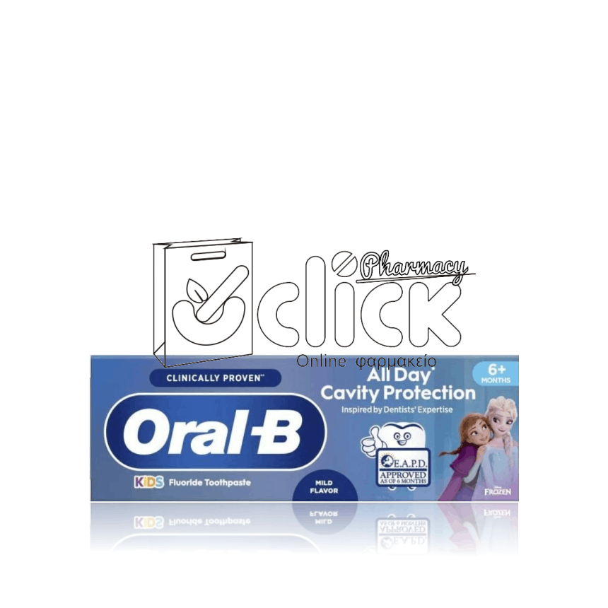 ORAL-B Kids Οδοντόκρεμα Frozen 6+ Μηνών 60ml
